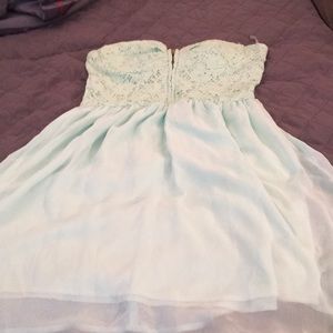 Strapless Mini Dress